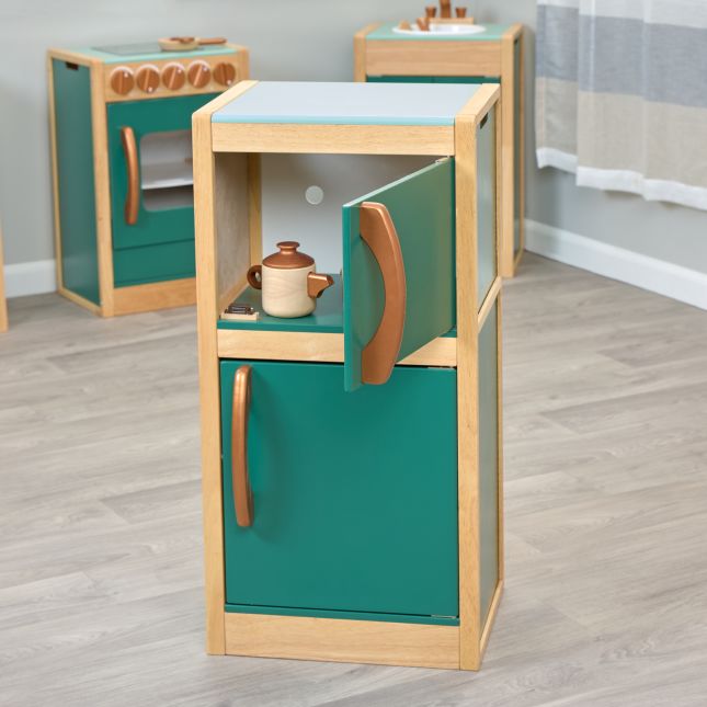 Excellerations® EverGrow™ Rubberwood Play Kitchen - Refrigerator