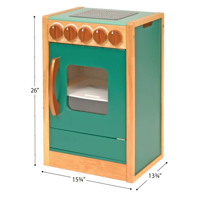 Excellerations® EverGrow™ Rubberwood Play Kitchen - Stove