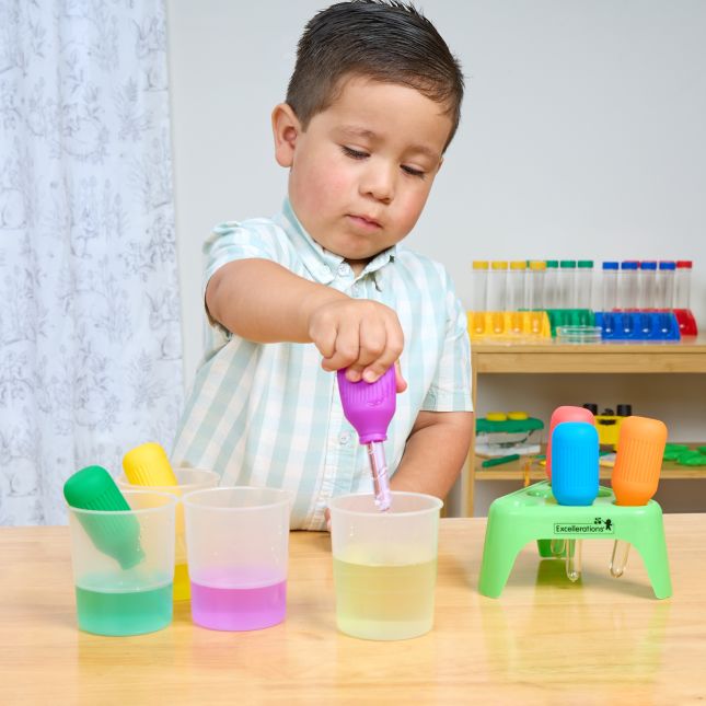 Excellerations® Kid Safe Eyedroppers w/ Triangle Stand