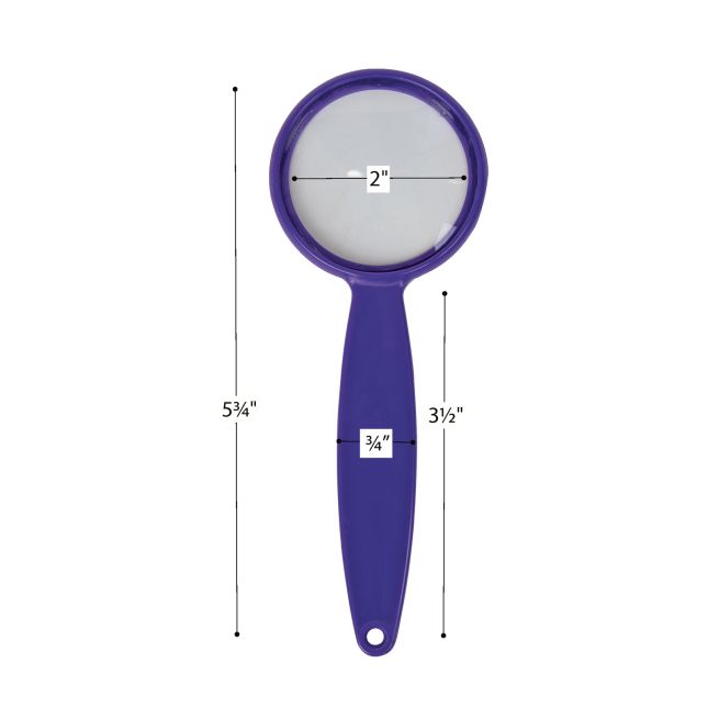 Excellerations® Easy Grip Magnifiers Set of 12 w/ Stand