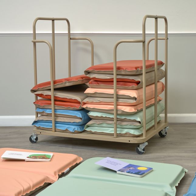 Environments® DreamStages™ Mobile Rest Mat Storage Cart
