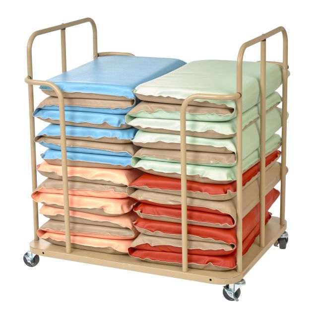 Environments® DreamStages™ Germ Free Rest Mats Class Pack- Set of 12 Mats and 2 Rest Carts