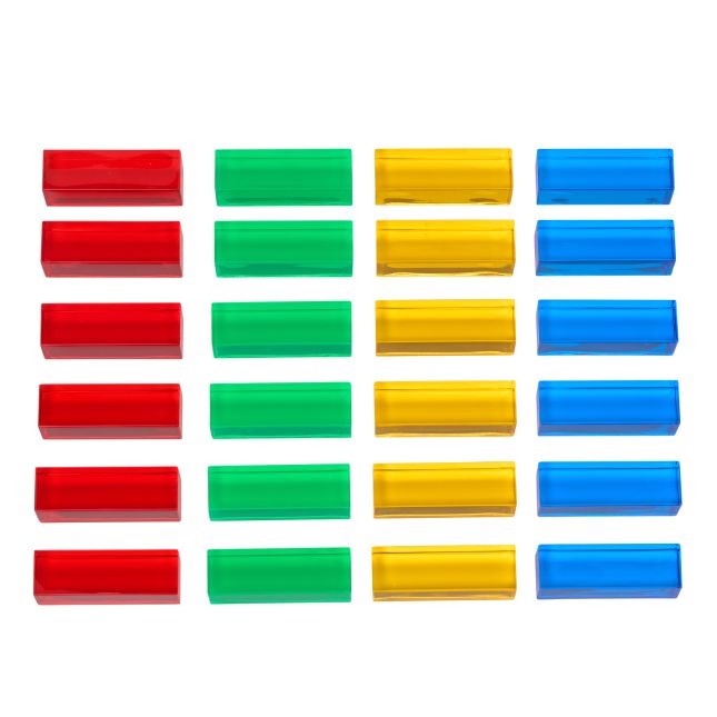 Excellerations® Translucent Planks - 24 Pieces