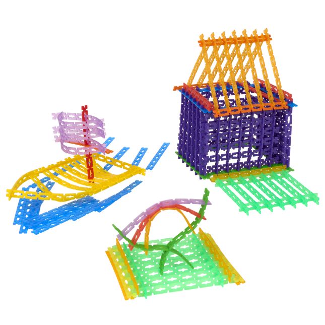 Excellerations® - Bendable and Translucent Construction Rods - 960pcs