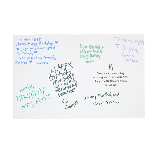 Really Good Stuff® “From All of Us" Large Cards – Set of 24