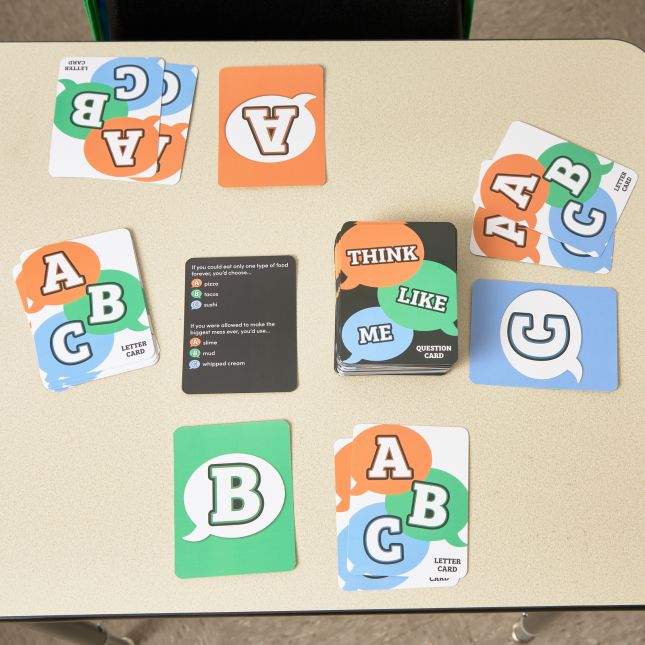 Really Good Stuff® Think Like Me Card Game