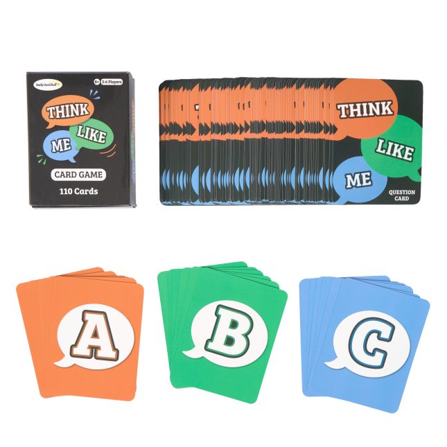 Really Good Stuff® Think Like Me Card Game