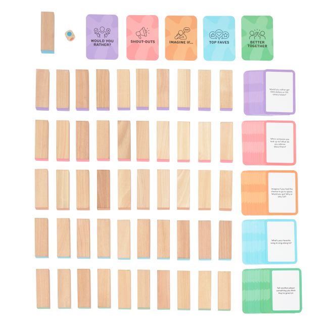 Really Good Stuff® Stack and Share Game