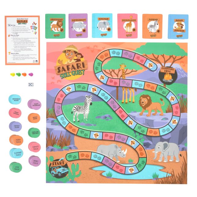 Really Good Stuff® Connect and Reflect™ Board Game Duo - Primary