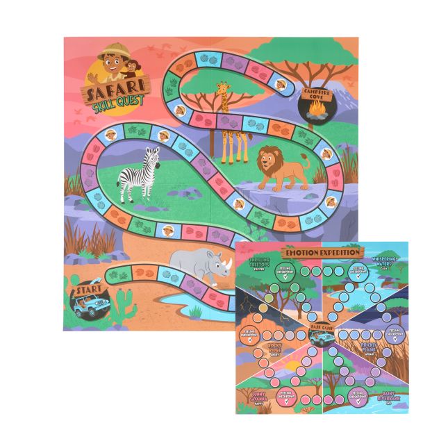 Really Good Stuff® Connect and Reflect™ Board Game Duo - Primary