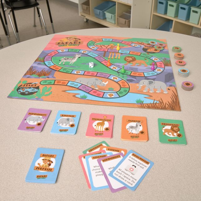 Really Good Stuff® Connect and Reflect™ Board Game Duo - Primary