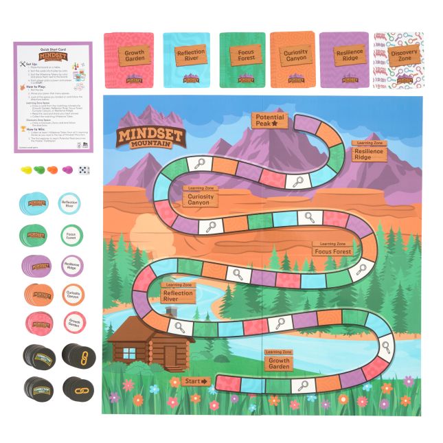 Really Good Stuff® Connect and Reflect™ Board Game Duo - Intermediate