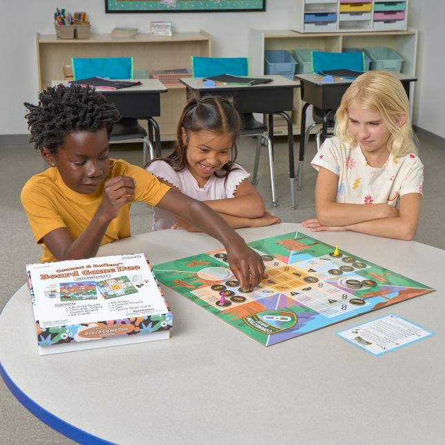 Really Good Stuff® Connect and Reflect™ Board Game Duo - Intermediate