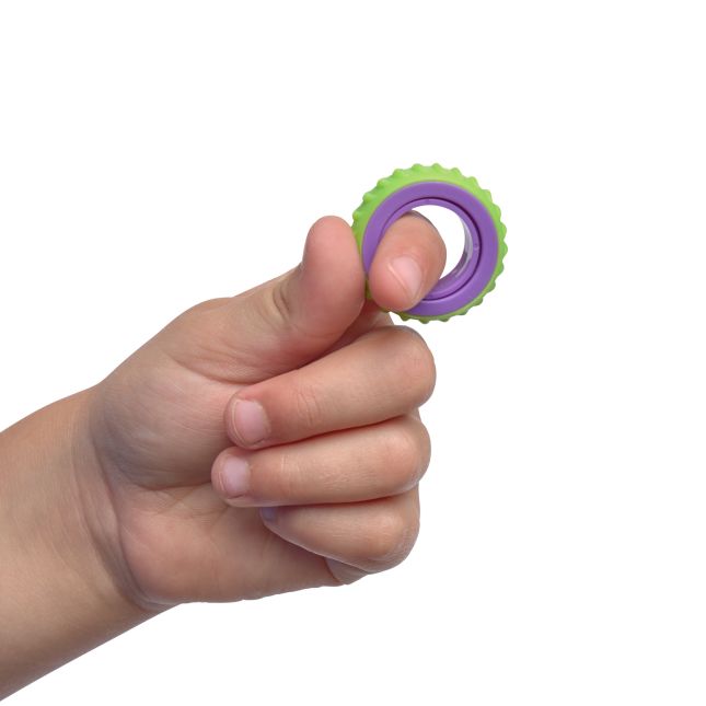Really Good Stuff® Spinner Sensory Rings – Set of 12