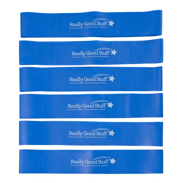 Really Good Stuff® Chair Bands  –  Set of 6
