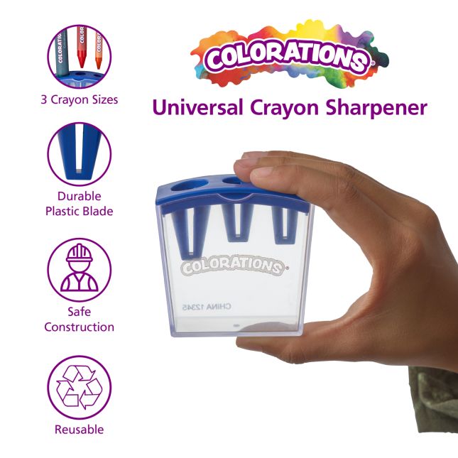Colorations® Universal Crayon Sharpener
