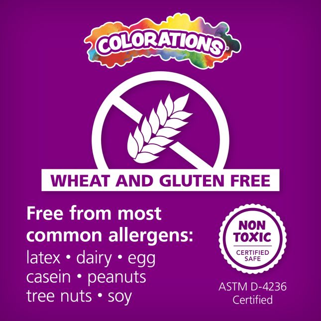 Colorations® Wheat and Gluten Free Dough Variety Pack - Set of 60, 1oz each