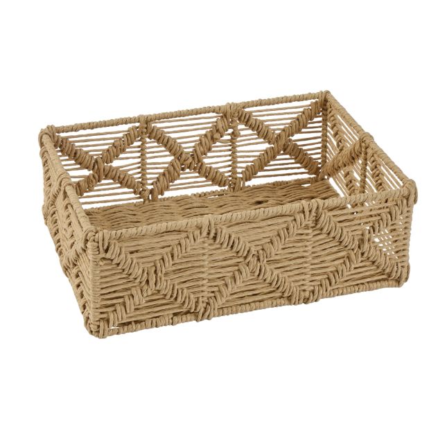 Discount School Supply® Paper Rope Rectangle Basket