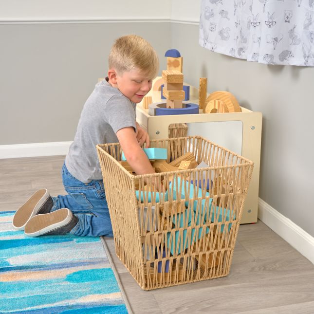 Discount School Supply® Large Paper Rope Storage Basket