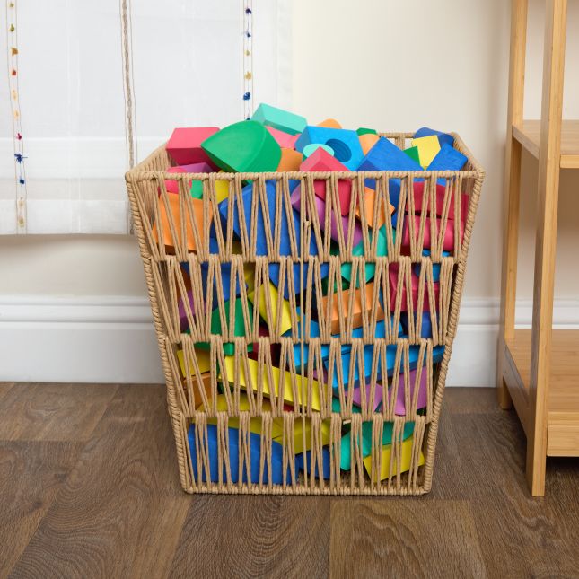 Discount School Supply® Large Paper Rope Storage Basket