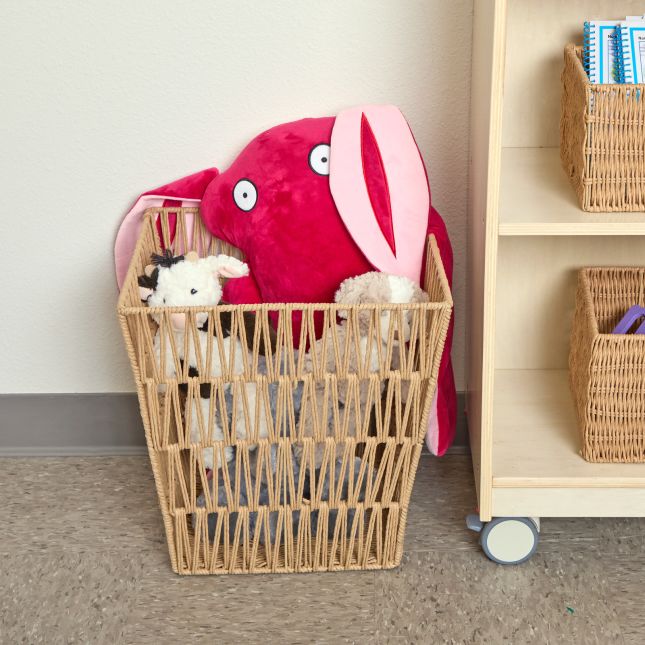 Discount School Supply® Large Paper Rope Storage Basket