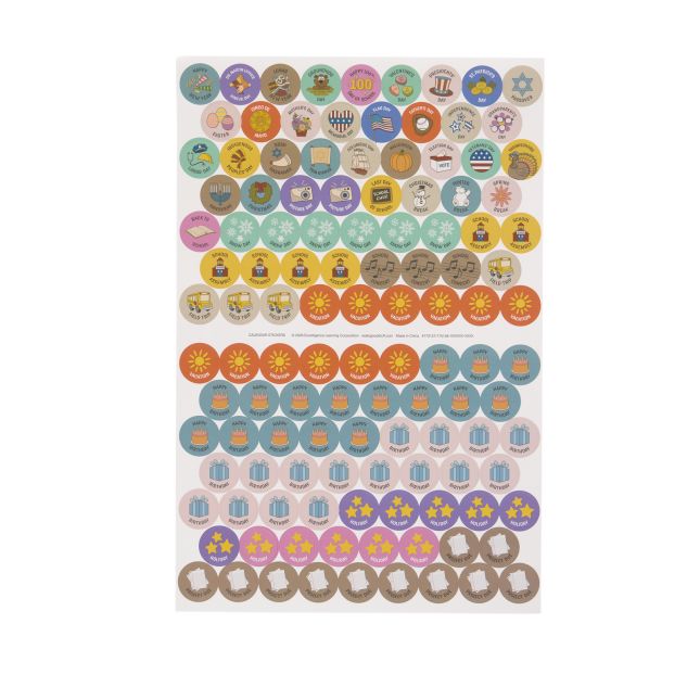 Really Good Stuff® Monthly Calendar Pages 2026-2027 – Boho