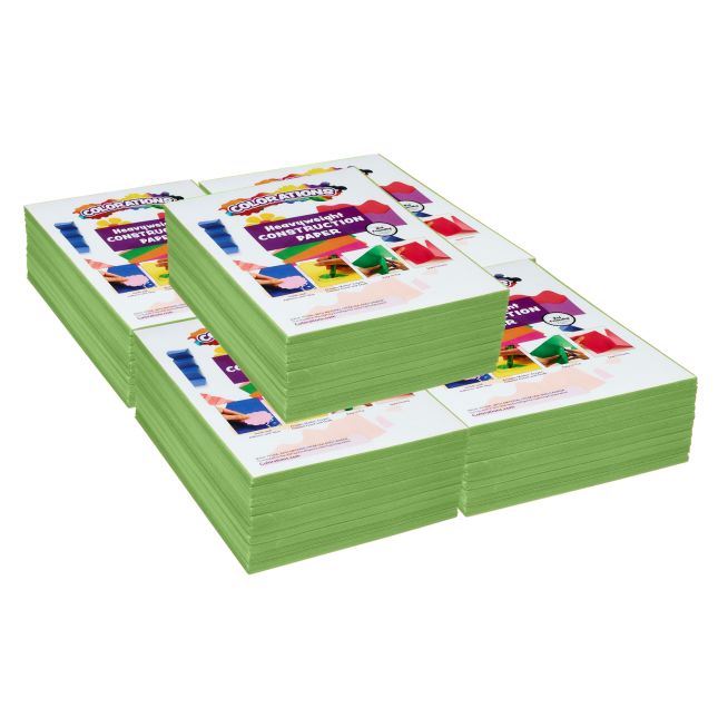 Colorations® 9" x 12" Mediumweight Construction Paper Pack - 2500 sheets