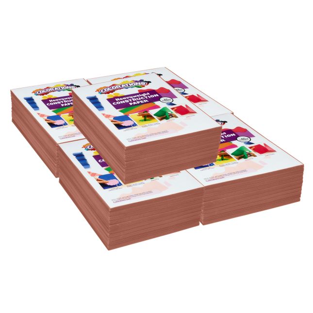 Colorations® 9" x 12" Mediumweight Construction Paper Pack - 2500 sheets