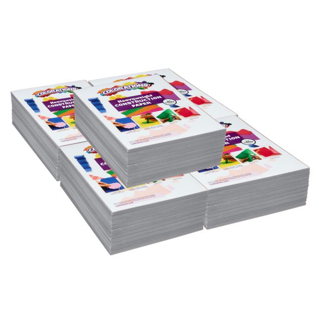 Colorations® 9" x 12" Mediumweight Construction Paper Pack - 2500 sheets