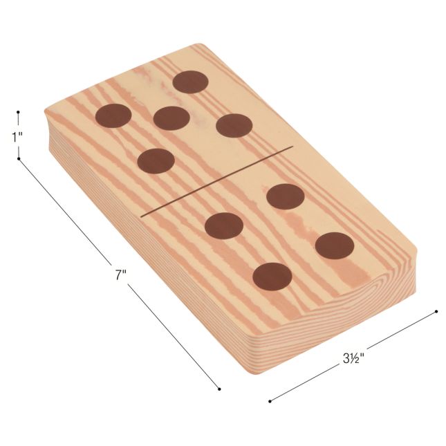 Excellerations® Soft Build n' Play™ Giant Ramp Set and Dominoes Kit - 48pcs
