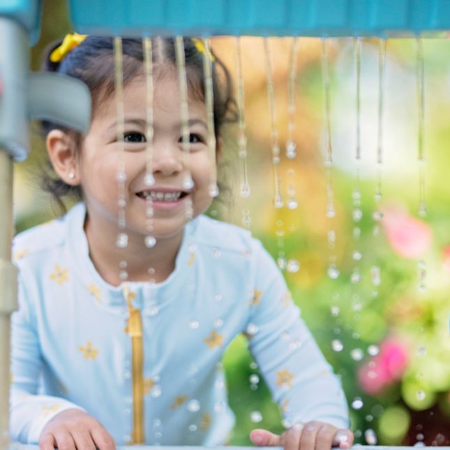 Rain Showers and Flow Water Table