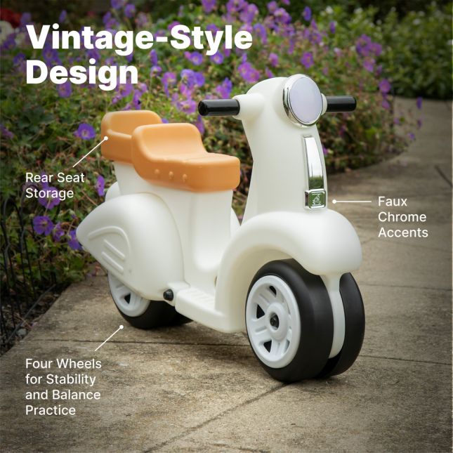 Ride Along Scooter (White)