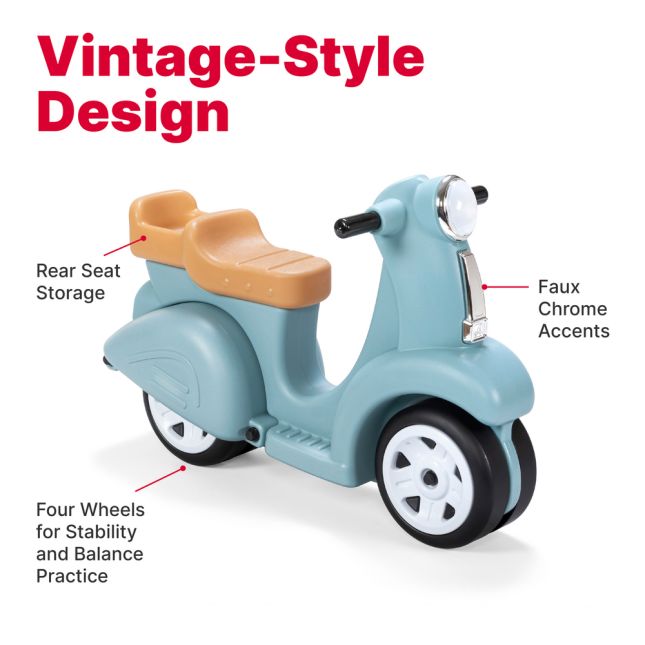 Ride Along Scooter (Blue)