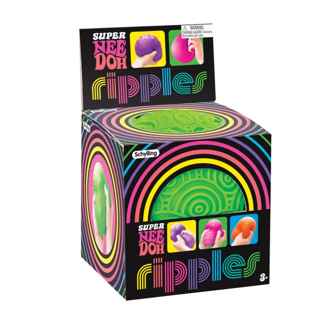 NeeDoh® Super Ripples Ball - 4 Pack