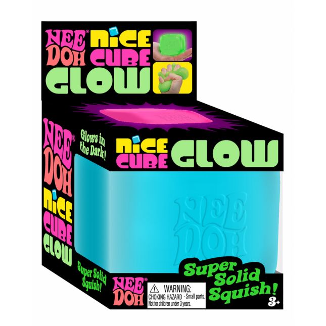 NeeDoh® Glow Nice Cube - 6 Pack
