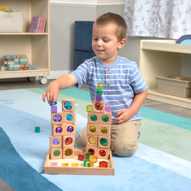 Excellerations® Macaron Blocks - 35 Pieces