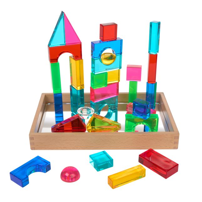 Excellerations® Acrylic Building Blocks - 31pcs