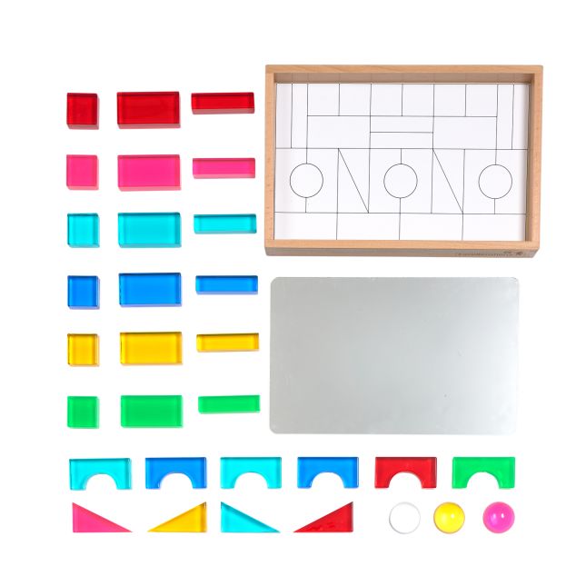 Excellerations® Acrylic Building Blocks - 31pcs