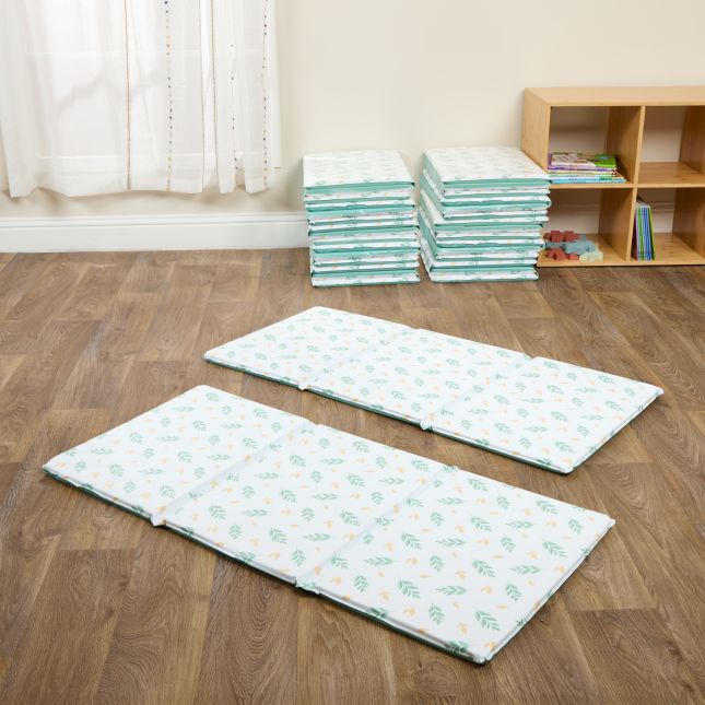 Environments® DreamStages™ Botanical Print 1" Rest Mat - Set of 12