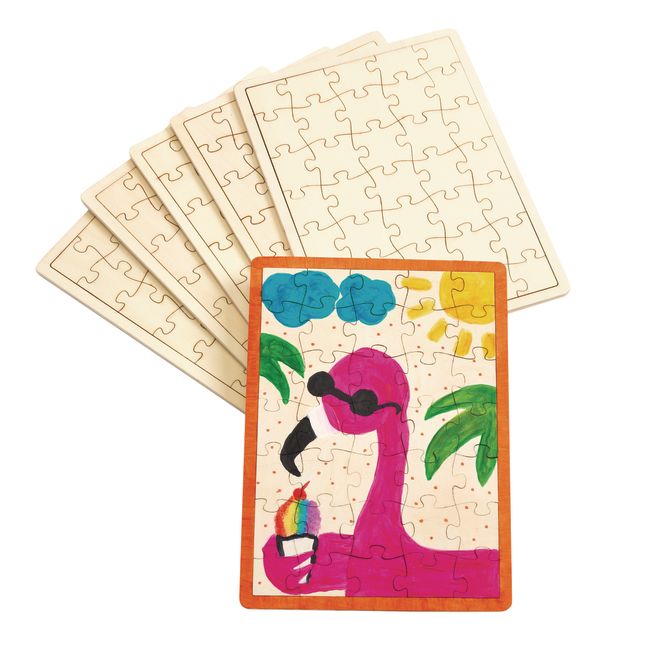 Colorations® Jack-o’-Lantern Puzzles Craft Kit