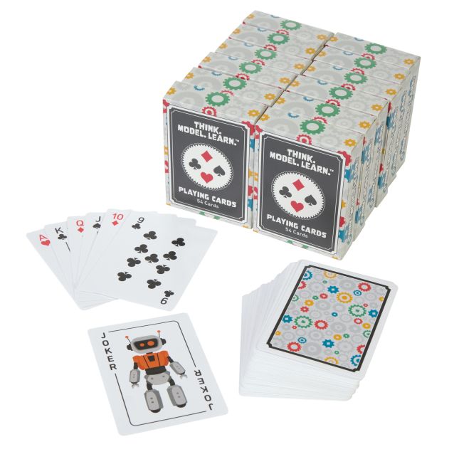 Think. Model. Learn.™ Playing Cards – Set of