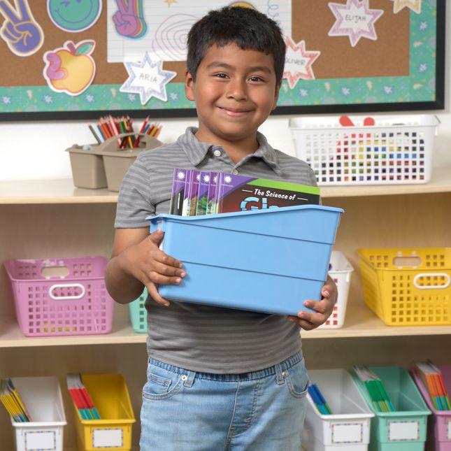 Really Good Stuff® Durable Book and Binder Holders - 6 Pack - Bold Vibes