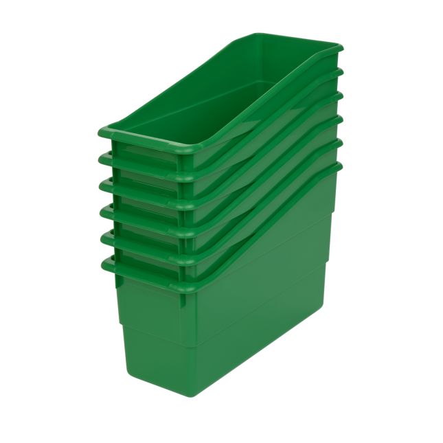 Really Good Stuff® Durable Book and Binder Holders - 6 Pack – Green