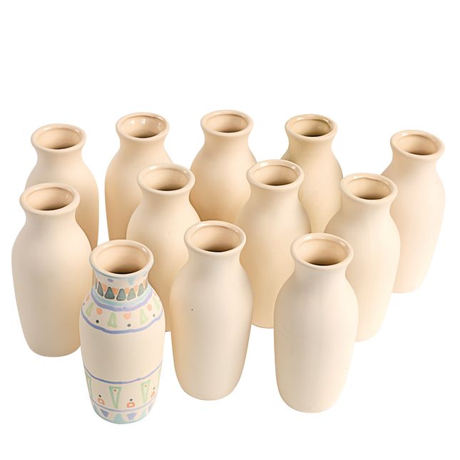 Colorations® Candy Cane Holiday Vase Kits - Makes 12 Crafts