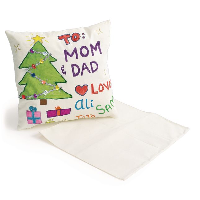 Colorations® Holiday Pillow Craft Kit - Makes 12 Crafts