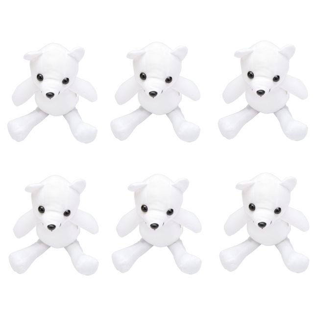 Colorations® Holiday Bear Craft Kit - Makes 6 Crafts