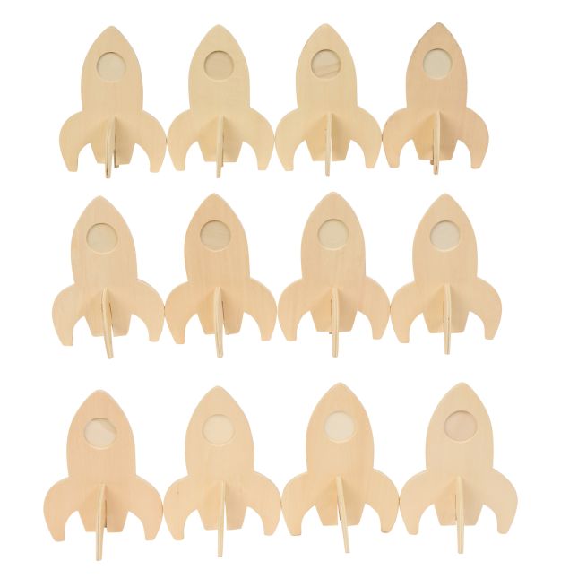 Colorations® Reach for the Stars Rocket Craft - Makes 12 Crafts