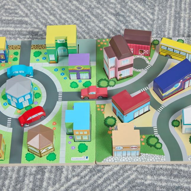 Excellerations® JourneyJunction™ Build and Block Logic Puzzle Campground