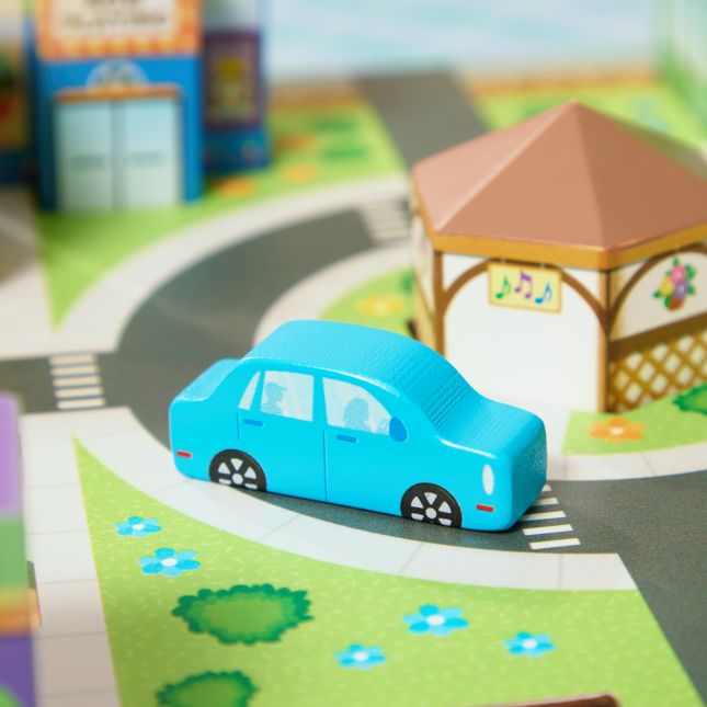 Excellerations® JourneyJunction™ Build and Block Logic Puzzle Town