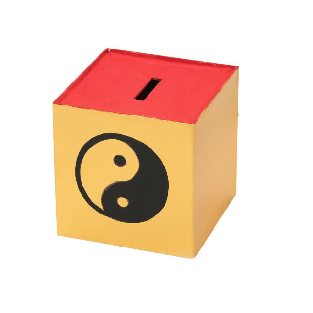 Colorations® Lucky Yin Yang Bank Craft – Makes 12 Crafts